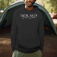 Swim Swimming Tshirt Swim Hair Men Hoodie Swim Swimming Tshirt Swim Hair Men Hoodie