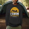 Swimming Swimmer Swim Team So I Don't Punch Men Hoodie Swimming Swimmer Swim Team So I Don't Punch Men Hoodie
