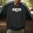 Swimming For Swimmers Competitive Athletes Men Hoodie
