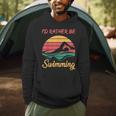 Water Rat Water Sports Hobby Swimming Club Swimming Men Hoodie Water Rat Water Sports Hobby Swimming Club Swimming Men Hoodie