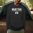 Women's Cute Muay Thai Art For Men Women Kids Muay Thai Lovers Men Hoodie