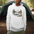 Canoe Ghost Camping Ghost Lake Halloween Spooky Fall Camping Men Hoodie