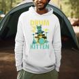Cute Drummer Cat Drum Kitten Men Hoodie