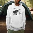 Drum Kit Drummer Band Musical Instrument Rock Music Raglan Baseball Tee Men Hoodie Drum Kit Drummer Band Musical Instrument Rock Music Raglan Baseball Tee Men Hoodie