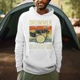 Drummer Better Timing Retro Vintage Sunset Drum Kit Graphic Men Hoodie Drummer Better Timing Retro Vintage Sunset Drum Kit Graphic Men Hoodie