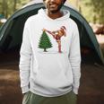 Festive Muay Thai Santa Christmas Men Hoodie