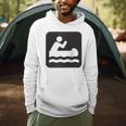 Outdoors Water Sports Canoe Canoeist Raglan Baseball Tee Men Hoodie