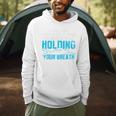 Swimming Swimmer Raglan Baseball Tee Men Hoodie