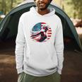 Swimming United States Apparel American Flag Swimming Men Hoodie