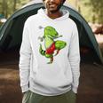 T-Rex Dinosaur Muay Thai Boxing Karate Martial Arts Kung Fu Men Hoodie