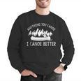 Anything You Canoe I Canoe Better Canoe Lovers Sleeveless Men Graphic Sweatshirt Anything You Canoe I Canoe Better Canoe Lovers Sleeveless Men Graphic Sweatshirt