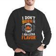 Backyard Pitmaster Father BBQ Dad Griller Men Graphic Sweatshirt