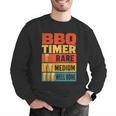 BBQ Dad Griller Weekend Barbecue Men Graphic Sweatshirt BBQ Dad Griller Weekend Barbecue Men Graphic Sweatshirt