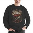 BBQ Dad Husband Dad Grilling Legend Men Graphic Sweatshirt BBQ Dad Husband Dad Grilling Legend Men Graphic Sweatshirt