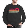 BBQ Dad Joke I'Ll Feed All You Fuckers Barbecue Cookout Chef Men Graphic Sweatshirt