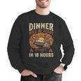 BBQ Dad Smoking Meat Smoker Barbecue Men Graphic Sweatshirt