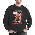 Boys Muay Thai Men Graphic Sweatshirt Boys Muay Thai Men Graphic Sweatshirt