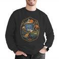 Canoe Camp Coffee Canoeing Paddle Men Graphic Sweatshirt