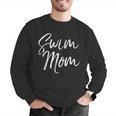 Cute Swimming Mom Mother's Day For Swimmers Swim Mom Men Graphic Sweatshirt Cute Swimming Mom Mother's Day For Swimmers Swim Mom Men Graphic Sweatshirt