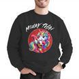 Cute Thai Boxing And Muay Thai Unicorn Men Graphic Sweatshirt Cute Thai Boxing And Muay Thai Unicorn Men Graphic Sweatshirt