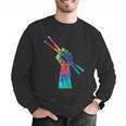 Drummer Drum Kit Tie Dye Hippie Drummer Men Graphic Sweatshirt Drummer Drum Kit Tie Dye Hippie Drummer Men Graphic Sweatshirt
