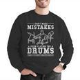 Drummer Music Drum Kit Men Graphic Sweatshirt Drummer Music Drum Kit Men Graphic Sweatshirt