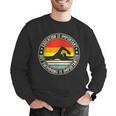 Education Is Important But Swimming Is Importanter Men Graphic Sweatshirt