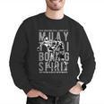 Full Contact Thai Boxing Association Of America Muay Thai Men Graphic Sweatshirt Full Contact Thai Boxing Association Of America Muay Thai Men Graphic Sweatshirt
