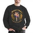 Heart Of a Champion Kickboxing And Muay Thai Trump Men Graphic Sweatshirt Heart Of a Champion Kickboxing And Muay Thai Trump Men Graphic Sweatshirt
