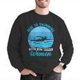 Here's To Swimming With Bow Legged Women Swimming Men Graphic Sweatshirt Here's To Swimming With Bow Legged Women Swimming Men Graphic Sweatshirt