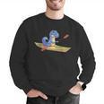 KayakRex Dinosaur Canoe Shirt Kayak For Children Men Graphic Sweatshirt