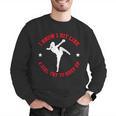 I Know I Hit Like A Girl Try To Keep Up Muay Thai Boxing Men Graphic Sweatshirt I Know I Hit Like A Girl Try To Keep Up Muay Thai Boxing Men Graphic Sweatshirt