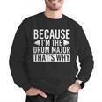 Major Musician Drum Kit Men Graphic Sweatshirt