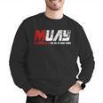 Martial Arts Muay Thai Men Graphic Sweatshirt Martial Arts Muay Thai Men Graphic Sweatshirt