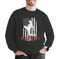 Muay Thai American Flag Fighter Patriotic Men Graphic Sweatshirt Muay Thai American Flag Fighter Patriotic Men Graphic Sweatshirt