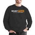 Muay Thai The Art Of Eight Limbs Kickboxing And MMA Fighter Men Graphic Sweatshirt Muay Thai The Art Of Eight Limbs Kickboxing And MMA Fighter Men Graphic Sweatshirt