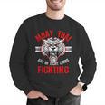Muay Thai Art Of Eight Limbs Sak Yant Thai Boxing MMA Arts Men Graphic Sweatshirt
