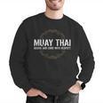 Muay Thai Begins And Ends With Respect Martial Arts Men Graphic Sweatshirt Muay Thai Begins And Ends With Respect Martial Arts Men Graphic Sweatshirt