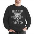 Muay Thai Thai Boxing Kickboxing Men Graphic Sweatshirt Muay Thai Thai Boxing Kickboxing Men Graphic Sweatshirt