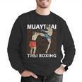 Muay Thai Boxing Men Graphic Sweatshirt Muay Thai Boxing Men Graphic Sweatshirt