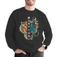 Muay Thai Dragon Tiger Men Graphic Sweatshirt Muay Thai Dragon Tiger Men Graphic Sweatshirt