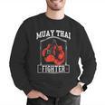 Muay Thai Fighter Hobby Boxing Martial Arts Men Graphic Sweatshirt Muay Thai Fighter Hobby Boxing Martial Arts Men Graphic Sweatshirt