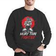 Muay Thai Fighter Martial Arts Boxing Hobby Men Graphic Sweatshirt