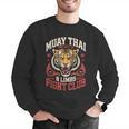 Muay Thai Fighter Tiger 8 Limbs Thai Boxing Men Graphic Sweatshirt Muay Thai Fighter Tiger 8 Limbs Thai Boxing Men Graphic Sweatshirt