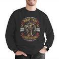 Muay Thai Fighter Training Thai Boxing Coach Men Graphic Sweatshirt