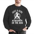 Muay Thai Girls Just a Girl Who Kicks You In The Ass Men Graphic Sweatshirt