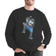 Muay Thai Gorilla Thai Boxing Men Graphic Sweatshirt