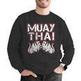 Muay Thai Lover For Fight Fans Men Graphic Sweatshirt