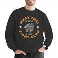 Muay Thai MMA Fight Tattoo Tiger Art Of 8 Limbs Kickboxing Men Graphic Sweatshirt Muay Thai MMA Fight Tattoo Tiger Art Of 8 Limbs Kickboxing Men Graphic Sweatshirt