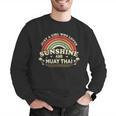 Muay Thai Shirt A Girl Who Loves Sunshine And Muay Thai Men Graphic Sweatshirt Muay Thai Shirt A Girl Who Loves Sunshine And Muay Thai Men Graphic Sweatshirt